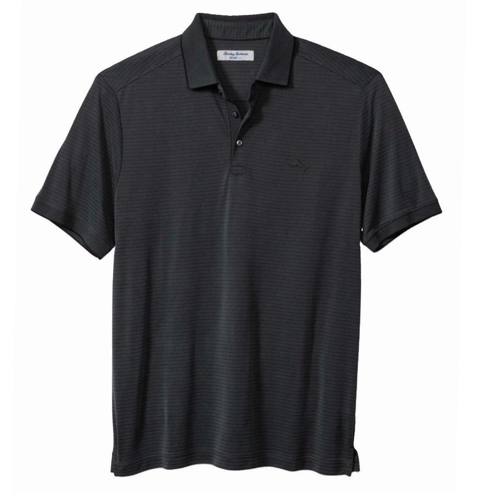 Tommy Bahama Men's Bay Stripe IslandZone Performance Polo Shirt Size M New